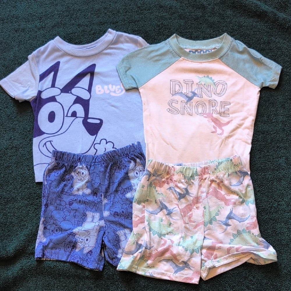 Pajama Set Bundle Bluey/Dinosaur